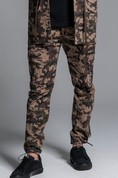 Pantalon Cargo Camuflado