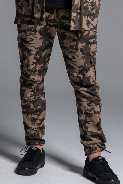 Pantalon Cargo Camuflado